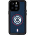 NBA Los Angeles Clippers Distressed Blue iPhone 15 Pro Waterproof Case